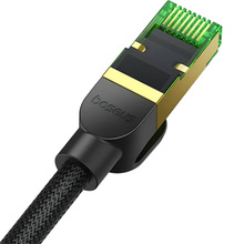Кабель BASEUS CAT8 40 Gigabit 3m Black (B0013320C111-04)