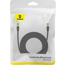 Кабель BASEUS CAT8 40 Gigabit 3m Black (B0013320C111-04)