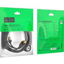 Патч-корд HOCO US02 RJ-45 3 м Black (6931474761965)