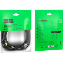 Патч-корд HOCO US07 RJ45 5 м Black (6931474780706)