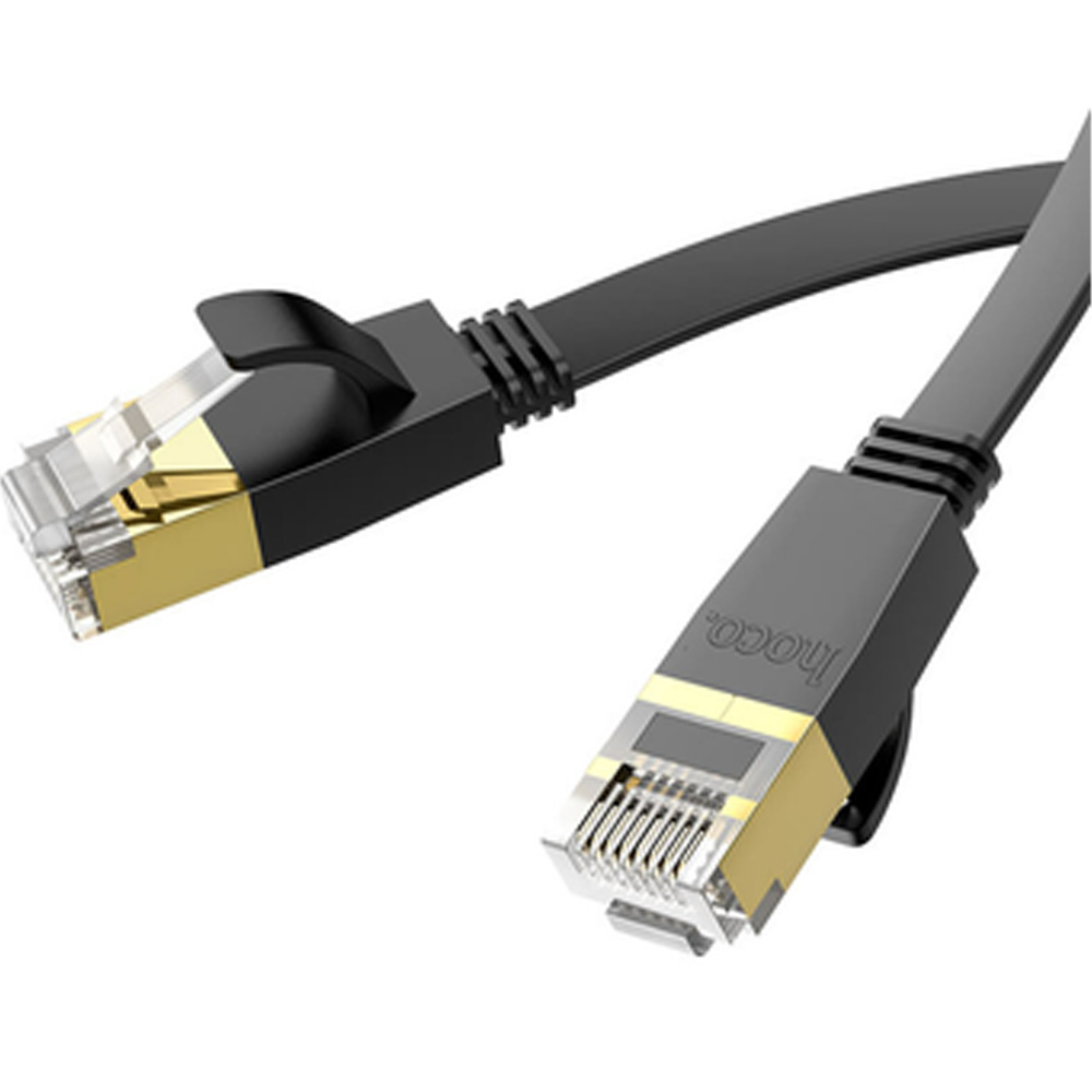 Патч-корд HOCO US07 RJ45 5 м Black (6931474780706)