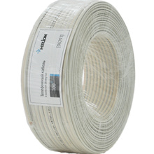Кабель MERLION CCS телефонный 4-жильный 100 м White (ML-TC-4p28awg)