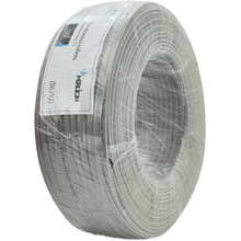 Кабель MERLION CCS телефонний 4-жильний 100 м Grey (ML-TC-4p28awg-G)