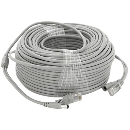 Патч-корд VOLTRONIC 50 м grey (RJ-45+DC) Патч-корд VOLTRONIC 50 м grey (RJ-45+DC)