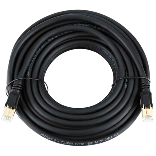 Патч-корд VEGGIEG 15 м black (PCV-V-E809)