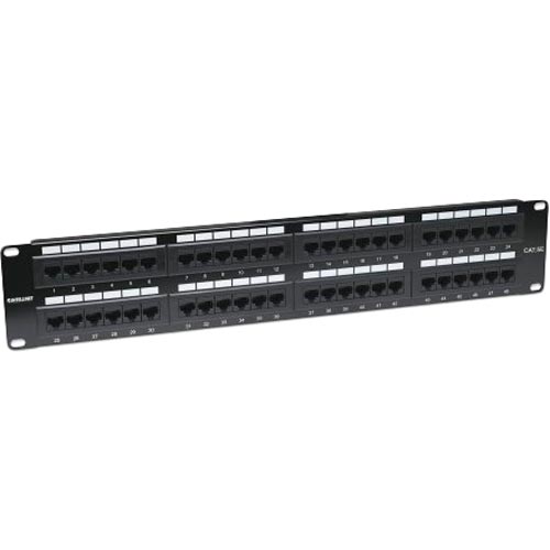 Патч-панель INTELLINET 19" 2U 48xRJ45 UTP 5e Intellinet (513579) Тип комутаційна панель