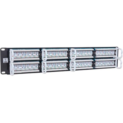 Патч-панель INTELLINET 19" 2U 48xRJ45 UTP 5e Intellinet (513579) Розміри (мм) 482 x 88 x 48