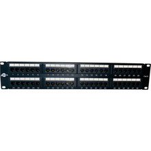 Патч-панель Atcom 48хRJ-45 19" 2U 48 портів CAT6 UTP (P6048)