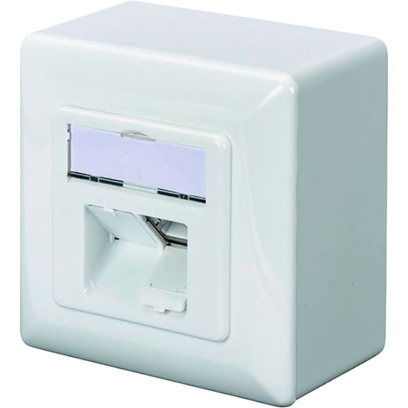 Розетка DIGITUS CАТ 5e STP 2xRJ45 8P8C (DN-9002-N) Розетка DIGITUS CАТ 5e STP 2xRJ45 8P8C (DN-9002-N)