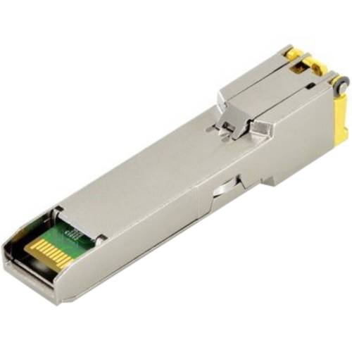 Модуль DIGITUS 1.25 Gbps Copper SFP 100m (DN-81005) Дополнительно Скорость передачи данных: 1.25 Гбит/с; Тип разъема: RJ-45; Стандарт PoE: IEEE 802.3z Gigabit