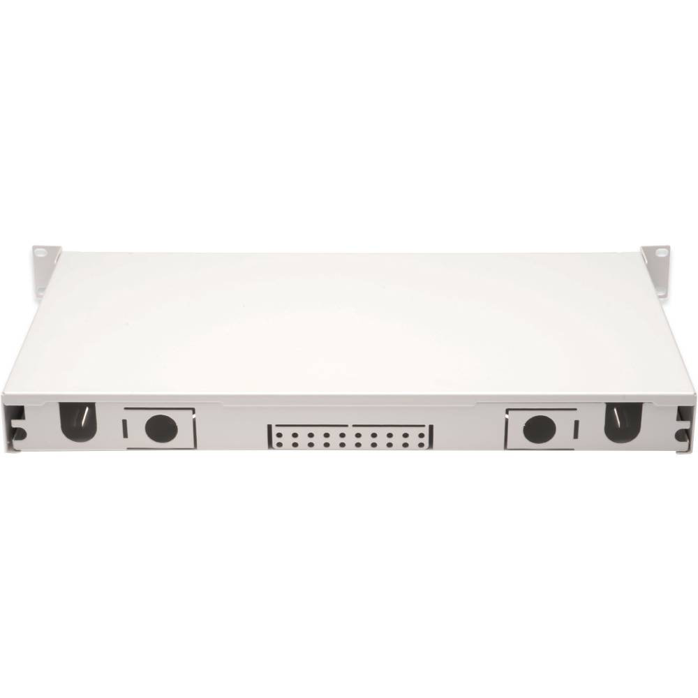 Оптична панель DIGITUS 19' 1U Incl Splice Cass OM3 Color Pigtails Adapter (DN-96321/3) Тип комутаційна панель
