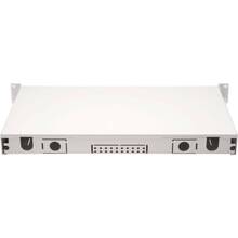 Оптична панель DIGITUS 19' 1U Incl Splice Cass OM3 Color Pigtails Adapter (DN-96321/3)