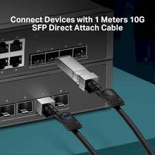 Кабель TP-LINK Direct Attach 10G SFP+ 1 м (TL-SM5220-1M)