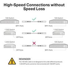 Кабель TP-LINK Direct Attach 10G SFP+ 1 м (TL-SM5220-1M)