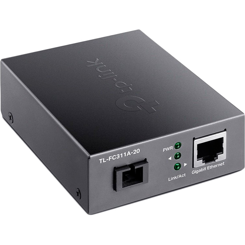 Медіаконвертер TP-LINK TL-FC311A-20 Вхід (WAN порт) Ethernet