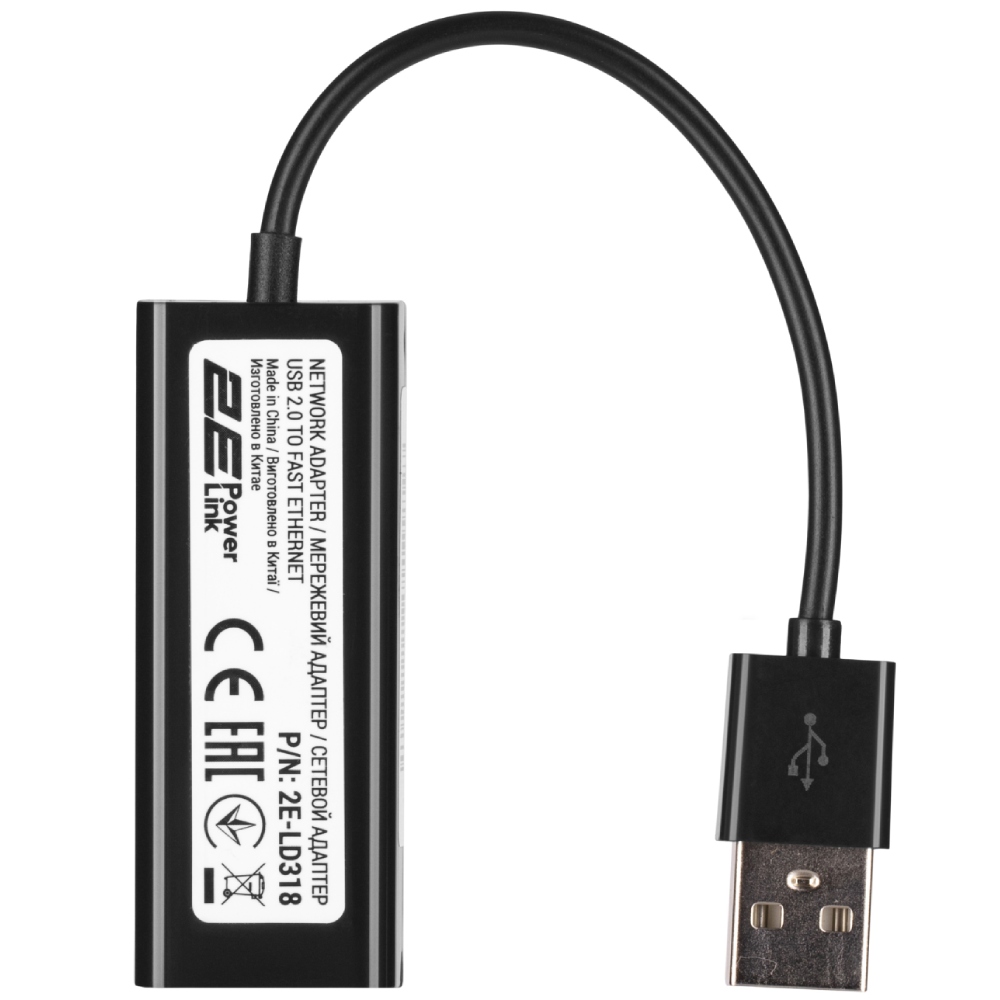 Мережевий адаптер 2E PowerLink LD318 (2E-LD318) Роз'єм 1 USB тип А (папа)