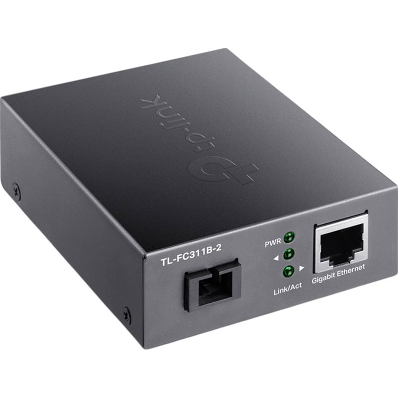 Медіаконвертер TP-LINK FC311B-2 Вхід (WAN порт) Ethernet