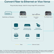 Медіаконвертер TP-LINK FC311B-2