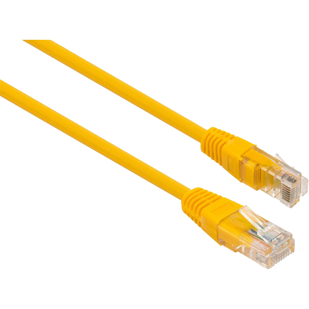 Патч-корд VINGA UTPCat5e 1 m CCA Yellow (VCPPCCCS1Y) Вход (WAN порт) Ethernet