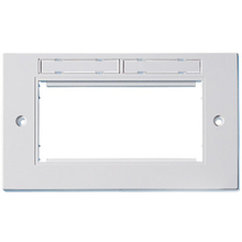 Рамка MOLEX UK 2G 2M 86x145x10 mm White (17-0112-02)