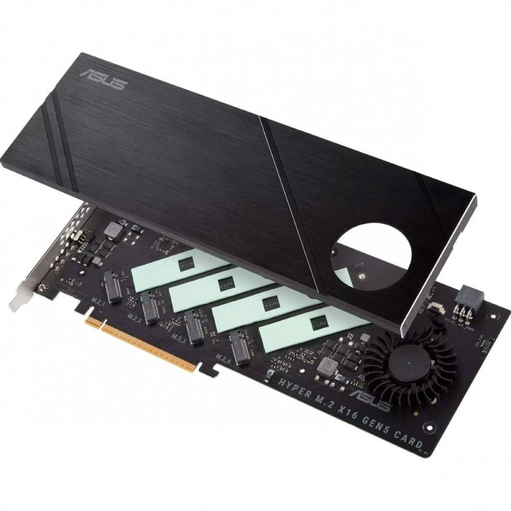 Фото 3 Плата-адаптер ASUS PCIe Hyper GEN 5 (90MC0CY0-M0EAY0)