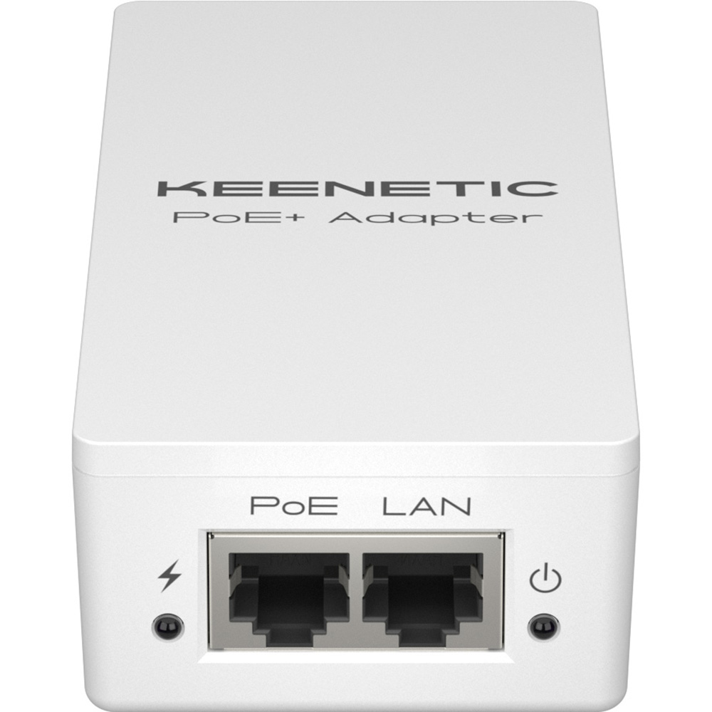 Инжектор KEENETIC PoE+ 30Вт (KN-4510) Тип Power over Ethernet (PoE)