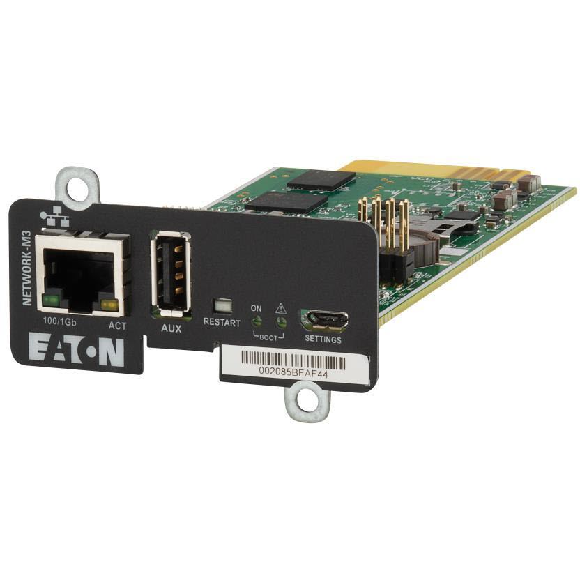 Сетевая карта Eaton Gigabit Network Card (NETWORK-M3) EATON Gigabit Network Card (NETWORK-M3) Антенна без антенны 