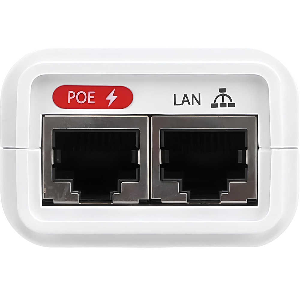 PoE-інжектор UBIQUITI (POE-24-7W-G-WH) Кількість LAN портів 2