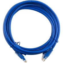 Патч-корд RITAR RJ45 Cat.5e 1 м Blue (PCR-CU/1Be/04270)