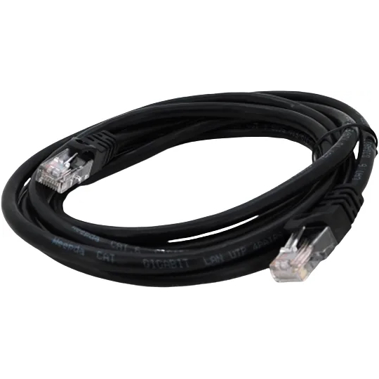 Патч-корд RITAR UTP Cat.6 RJ45 CU 1 м Black (PCR-CU6/1Bk)