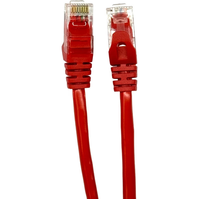 Патч-корд GEAR UTP CU RJ-45 0.25 м Red (GPC-UTPCURJ45-0.25R)