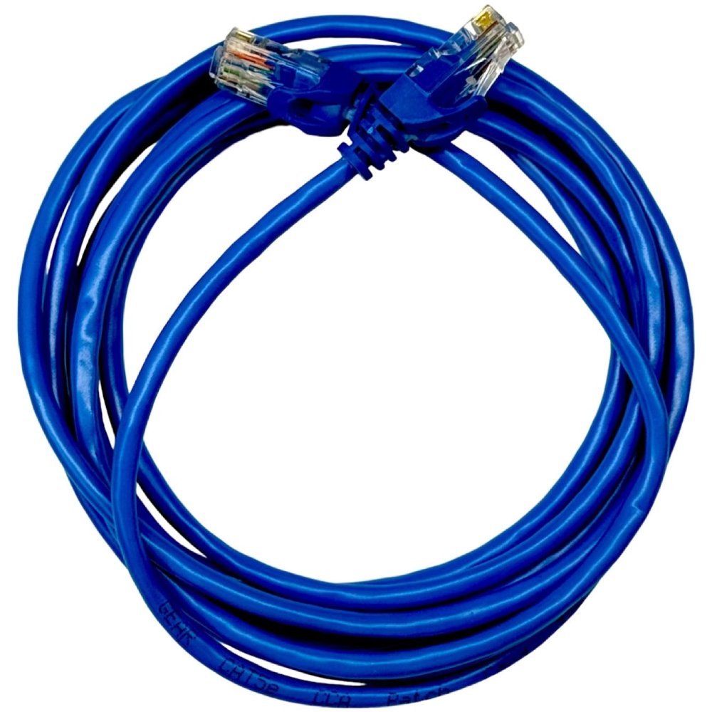 Патч-корд GEAR UTP Cat.5e RJ-45 2 м Blue (GPC-UTPCCARJ45-2BE) Тип патч-корд