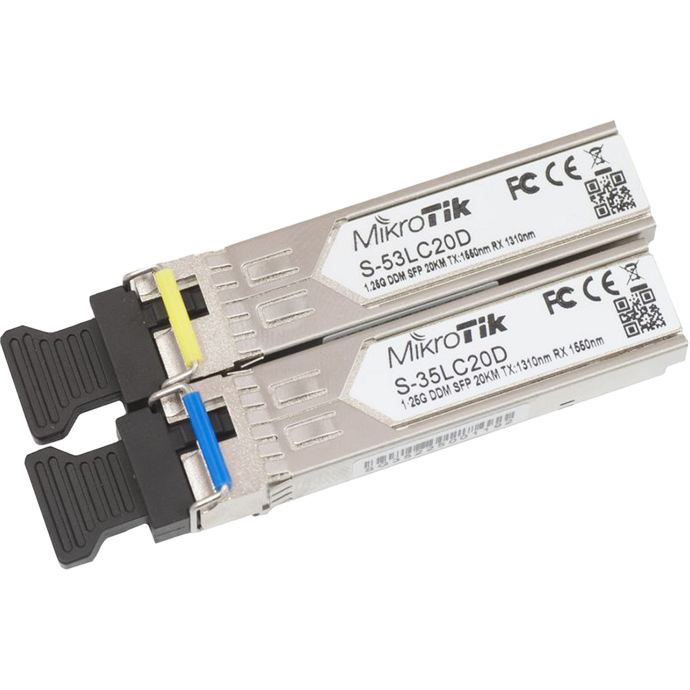 SFP-модуль MIKROTIK LC 2шт (S-3553LC20D)