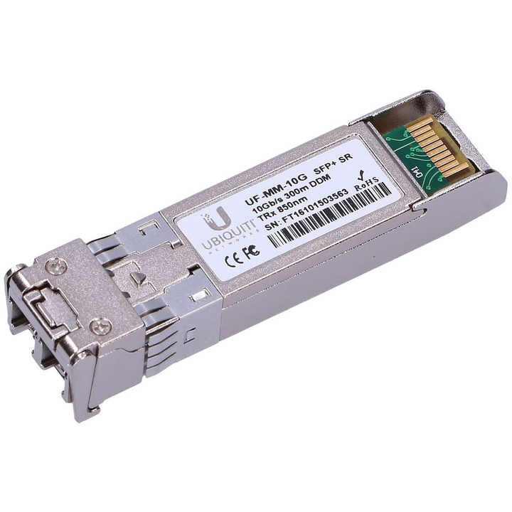 SFP-модуль UBIQUITI Multimode LC (UF-MM-10G) Тип SFP-модуль