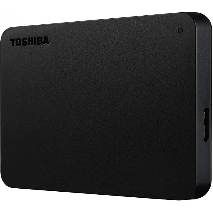 Зовнішній жорсткий диск TOSHIBA 2.5" USB 4TB Canvio Basics Black (HDTB440EK3CA) Форм-фактор 2.5"