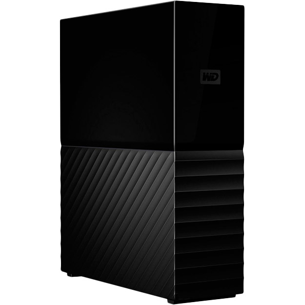 Зовнішній жорсткий диск WD 14TB 3.5" USB 3.0, MyBook (WDBBGB0140HBK-EESN) Ємність 14 Тб