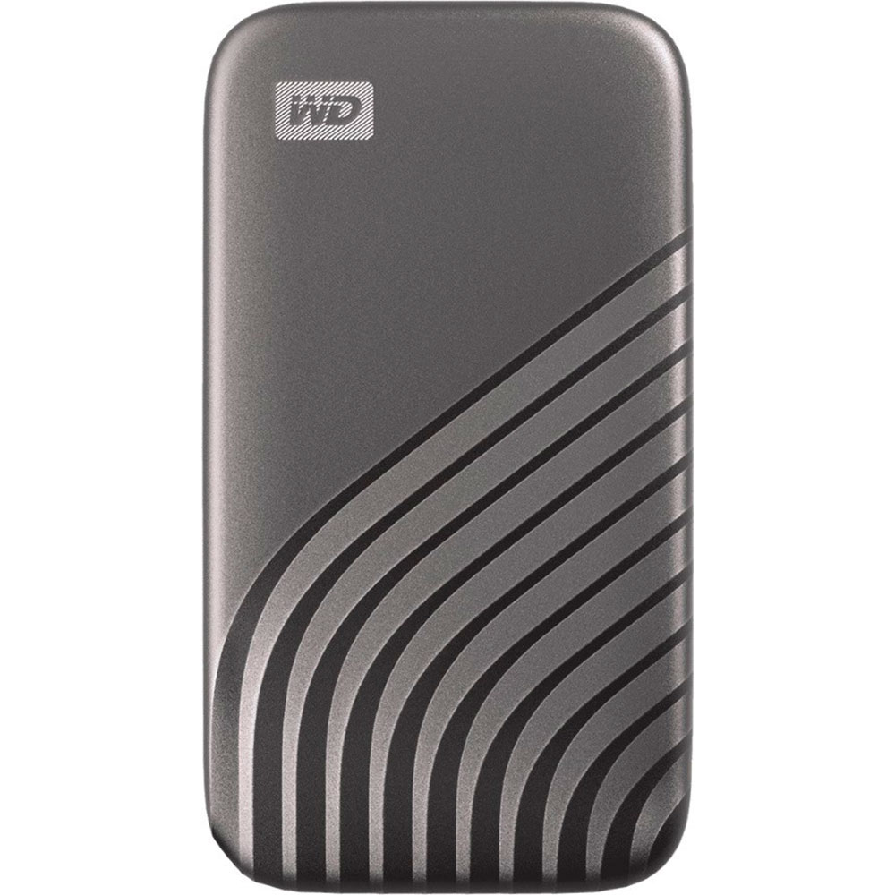 Зовнішній SSD накопичувач WD USB 3.2 Passport 2TB Gray (WDBAGF0020BGY-WESN)