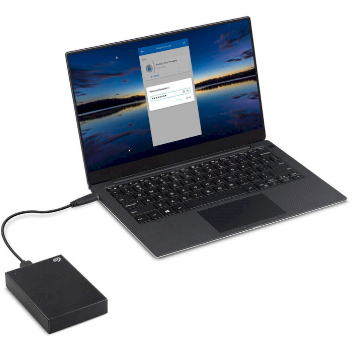 Фото Внешний жесткий диск SEAGATE ONE TOUCH 1TB Black (STKB1000400)