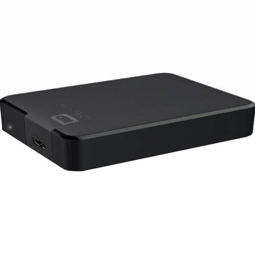 Зовнішній вигляд Зовнішній жорсткий диск WD Elements Portable 5TB (WDBU6Y0050BBK-WESN)