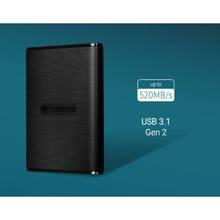 Внешний SSD накопитель TRANSCEND ESD270C 500GB USB 3.1 Gen 2 Type-C (TS500GESD270C)