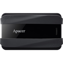 Внешний жесткий диск APACER AC533 1TB USB 3.1 Black (AP1TBAC533B-1)