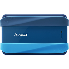 Зовнішній жорсткий диск APACER AC533 2TB USB 3.1 Blue (AP2TBAC533U-1)