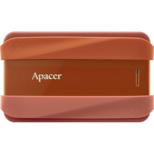 Зовнішній жорсткий диск APACER AC533 2TB USB 3.1 Red (AP2TBAC533R-1)