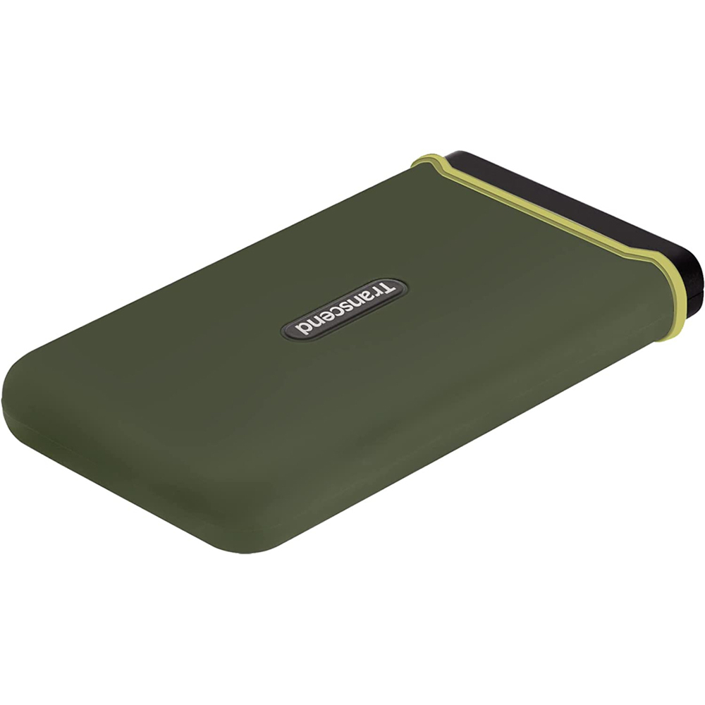 Зовнішній SSD накопичувач TRANSCEND USB 3.1 Gen 2 Type-C ESD380C 1TB Military green (TS1TESD380C) Форм-фактор 2.5"