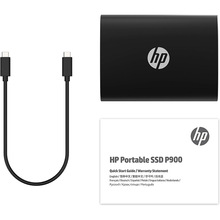 Зовнішній SSD накопичувач HP 2TB USB 3.1 Gen2 Type-C P900 TLC Black (7M696AA)