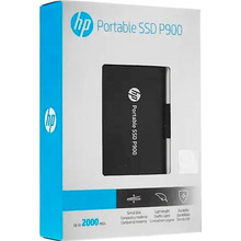 Зовнішній SSD накопичувач HP 2TB USB 3.1 Gen2 Type-C P900 TLC Black (7M696AA)