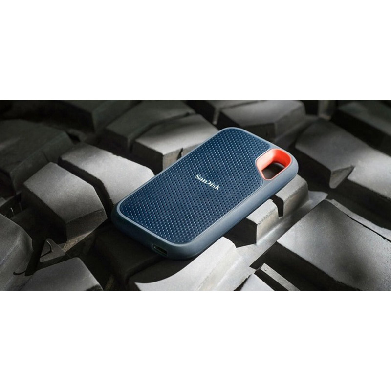 Зображення Зовнішній SSD накопичувач SANDISK 4TB USB 3.2 Gen 2 Type-C Black/Orange (SDSSDE61-4T00-G25)