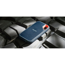 Зовнішній SSD накопичувач SANDISK 4TB USB 3.2 Gen 2 Type-C Black/Orange (SDSSDE61-4T00-G25)