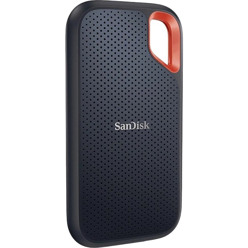 Зовнішній SSD накопичувач SANDISK 4TB USB 3.2 Gen 2 Type-C Black/Orange (SDSSDE61-4T00-G25) Тип твердотільний накопичувач (SSD)