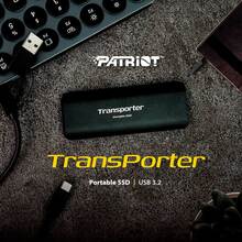 Внешний SSD накопитель PATRIOT Transporter 2.0TB Black (PTP2TBPEC)